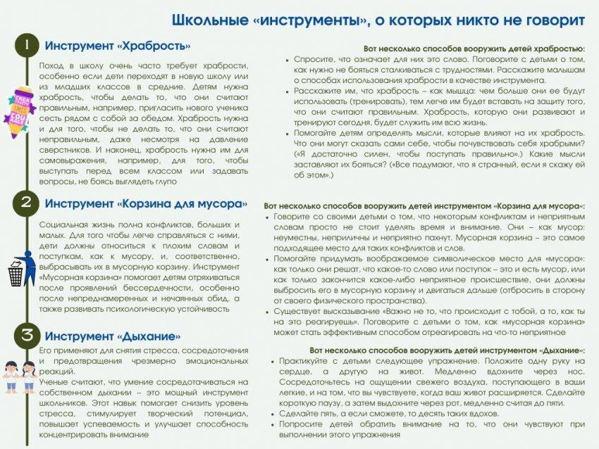 Школьные «инструменты», о которых никто не говорит